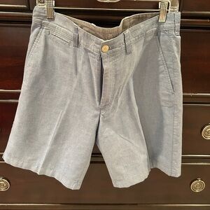 L.L. Bean Men's Light Gray Flat Front Shorts